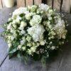 Beau panier rond blanc